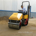 CE Certificated 1000kg Small Vibratory Road Work Roller